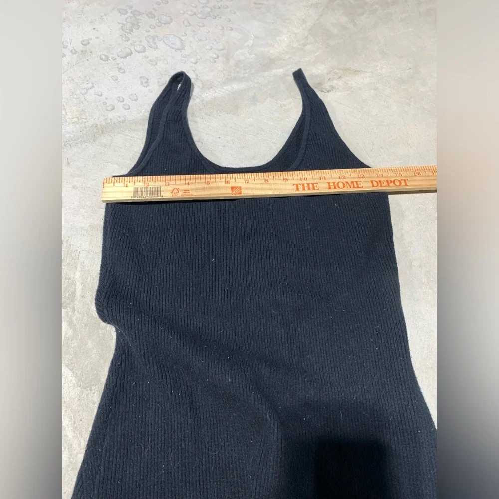 Abercrombie & fitch knit long black dress LT large tall